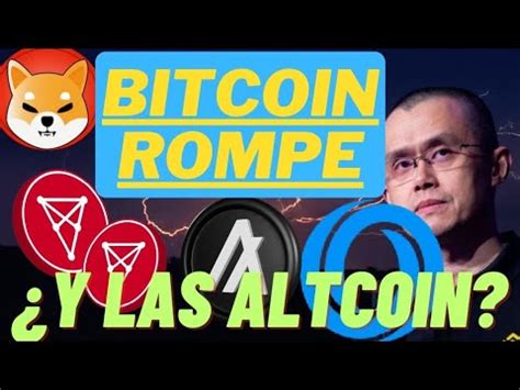 ATENCIÓN Bitcoin llega a 30K y esto pasará ahora con las Altcoin