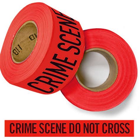 Crime Scene Tools And Forensic Analysis Privacy Barriers Crime Scene Barrier Tape A 6101r