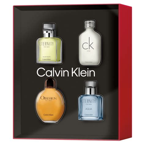 Calvin Klein Men's Scents - Calvin Klein Men's Fragrance Set 4 x 15ml AU | Adore Beauty
