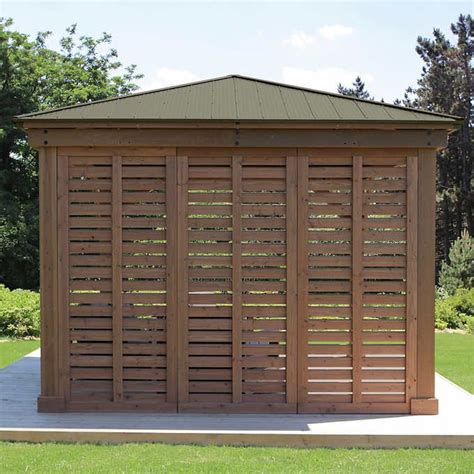 12 Gazebo Privacy Wall Pergola Patio Pergola Pergola Designs