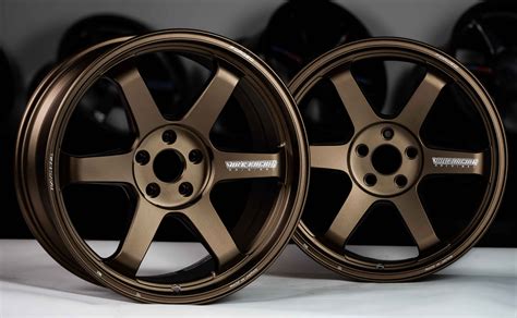 Volk Racing Te37 Ultra M Spec Wheel Set W Center Caps For 59 Off