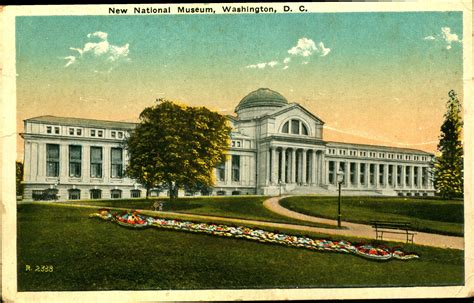 Washington DC, New national Museum, 1918 Vintage DC9487 | United States