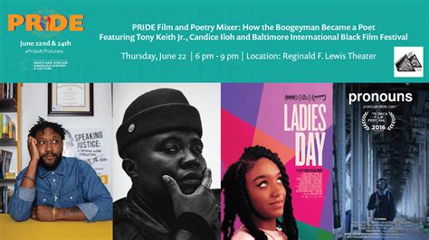 PRIDE Film And Poetry Mixer How The Boogeyman Became A Poet Featuring