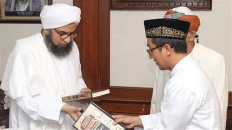 Habib Ali Al Jufri Dukung Kitab Muassis Nu Diajarkan Di Seluruh Lembaga