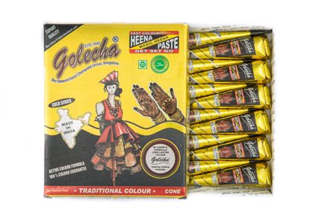 Buy Golecha Instant Black Henna Cones Hennakart