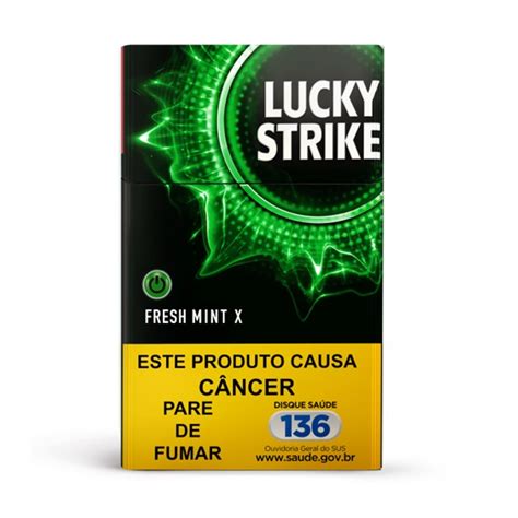 Cigarro Lucky Strike Fresh Mint X Box Shisha Tabacaria