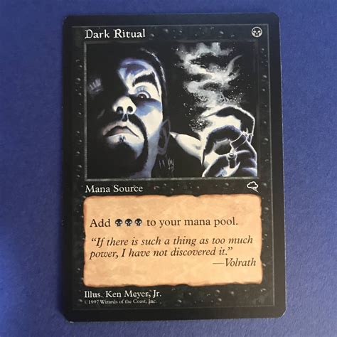 Yahooオークション Mtg暗黒の儀式dark Ritual英語1枚