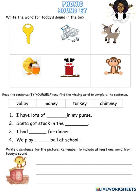 Ey Words Worksheet Tricky Words Phonics Cvc Blends Worksheets