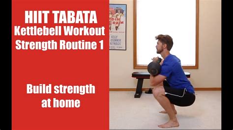 Hiit Tabata Kettlebell Workout Strength Routine Youtube