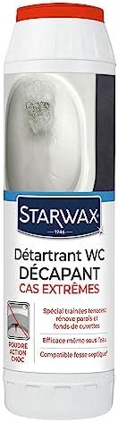 Starwax D Tartrant Surpuissant En Poudre Pour Wc Id Al Pour D Tartrer