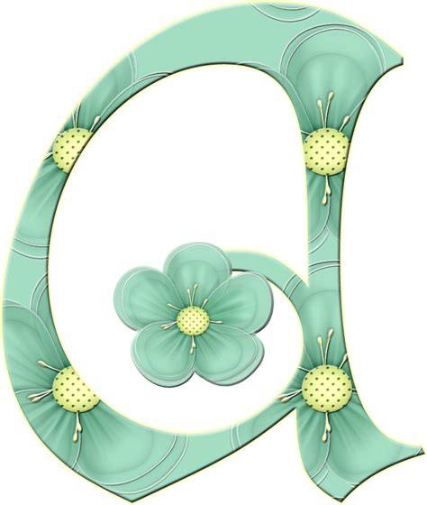 Alfabeto Decorativo Alfabeto Florido Png Letras Mai Sculas