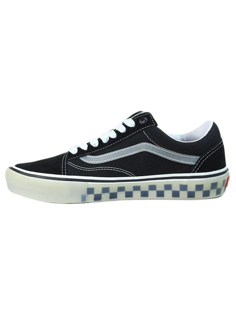 T Nis Masculino Vans Old Skool Skate Translucent Rubber Black Home