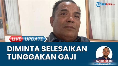 Plh Gubernur Maluku Utara Didesak Selesaikan Tunggakan Gaji Honda