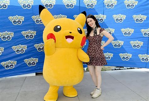 Rachel Brosnahan At Pokemon Go Fest 2024 New York City At Randalls