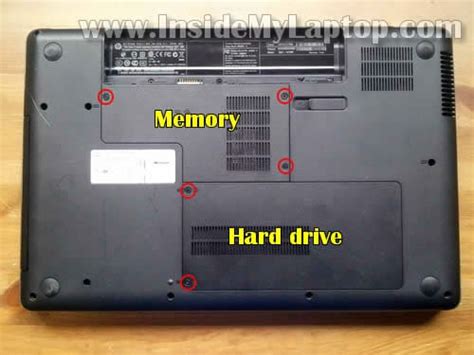 How To Disassemble Hp G Or Compaq Presario Cq Inside My Laptop