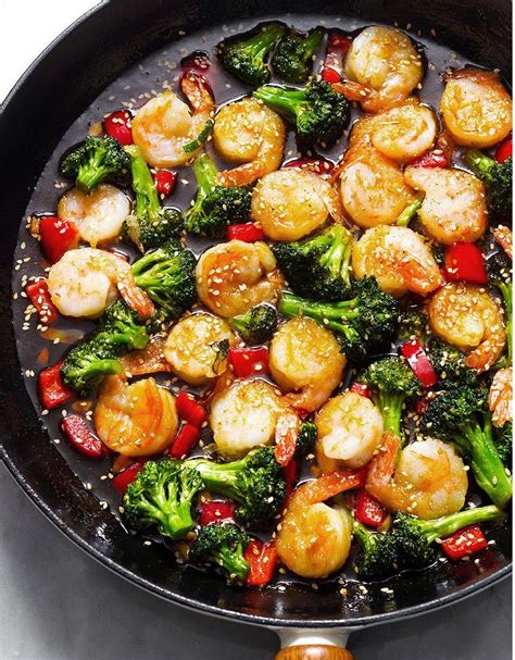 Teriyaki Shrimp And Broccoli Stir Fry Recipe Eatwell