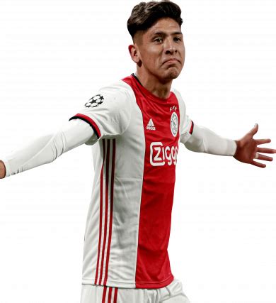 Edson Álvarez Ajax football render - FootyRenders