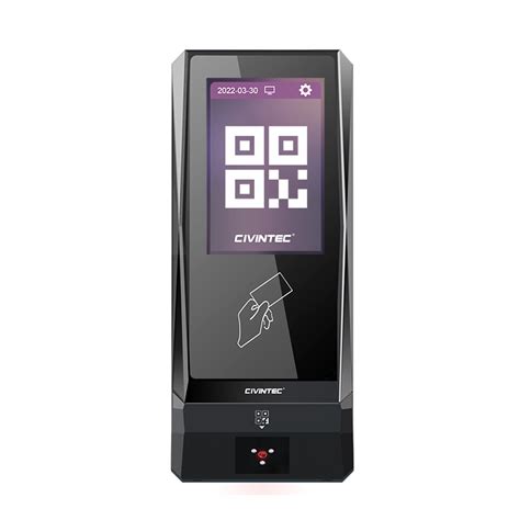 Ip Communication Access Control System With Welcome Display Qr Code