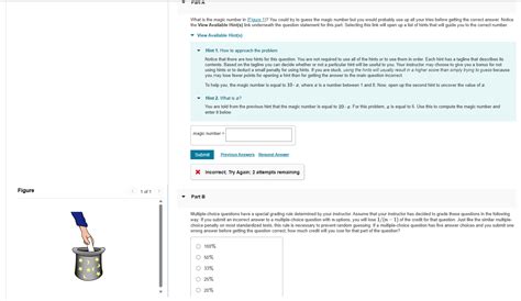 Solved What Is The Magic Number In Figure 1 You Could Try Chegg