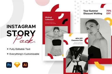 Instagram Story Fashion Template Graphic by mahative · Creative Fabrica