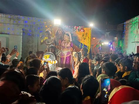 The Procession Came Out From Neelkanth Mahadev Temple With Music