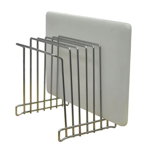 Hubert Metal Wire Cutting Board Rack L X W X H