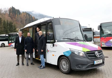 Citybus Linie Bus In St Johann F Hrt Jetzt Mit Elektroantrieb Pongau