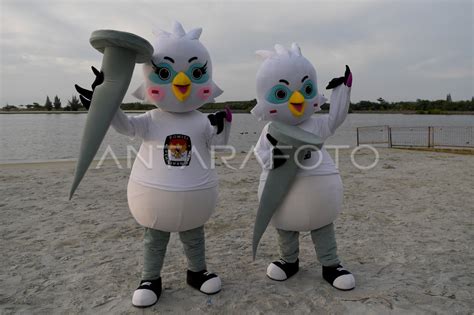 Peluncuran Maskot Dan Jingle Pemilu Antara Foto