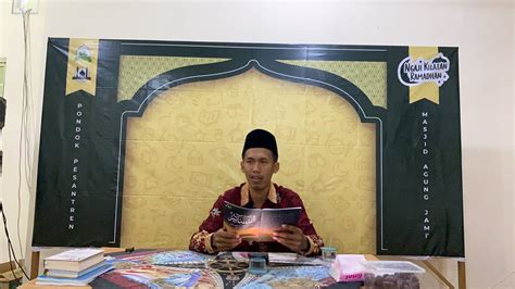 Ngaji Kilatan Ramadhan 2023 Kitab As Sanatir Ust Nurul Hana Mustofa