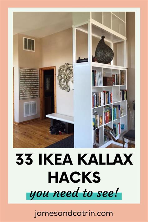 33 Stunning Ikea Kallax Hack Ideas You Need To See James And Catrin