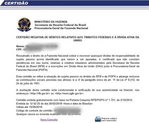 Como Fazer Para Tirar A Cnd Certid O Inss Negativa Online