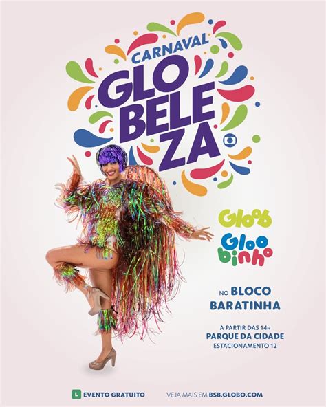 Carnaval Globeleza E Personagens Dos Canais Gloob E Gloobinho