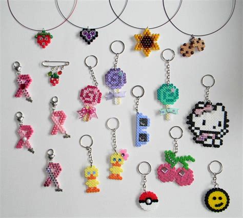 Melty Beads Keychain