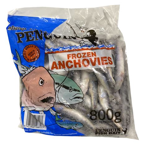 Anchovies G Frozen Bait Click Collect Buy Instore Only Smart