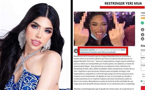 Lanzan Petición En Para Cancelar A La Influencer Yeri Mua