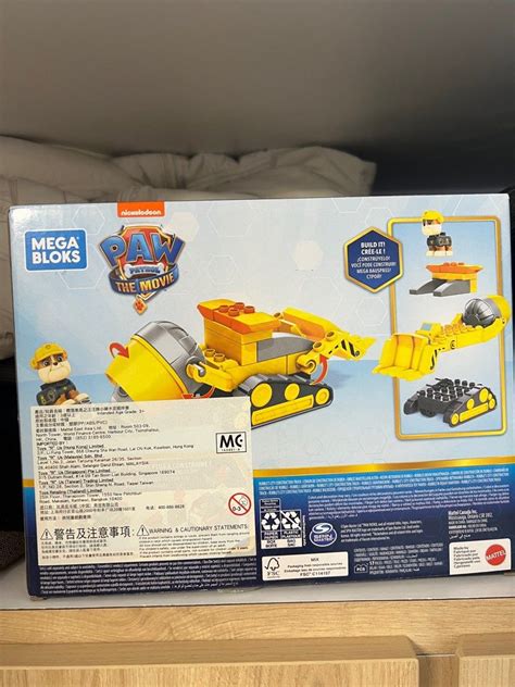 Mega Bloks Paw Patrol Chase S City Police Cruiser Rubble S City