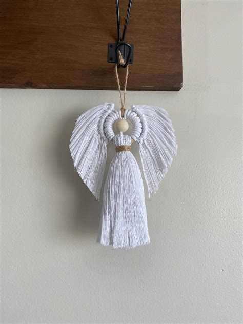 Macrame Angel Christmas Angel Custom Angel Angel - Etsy