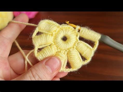 PERFEKTGorgeous Crochet Flower Motif Knitting ExplanationTığişi