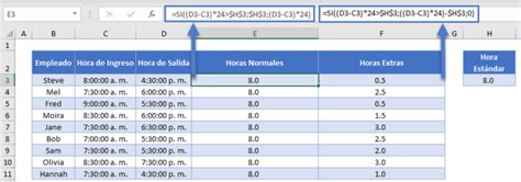 C Mo Calcular Las Horas Trabajadas Excel Y Google Sheets Automate Excel