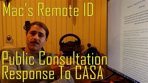 Macs Remote Id Public Consultation Response To Casa Youtube