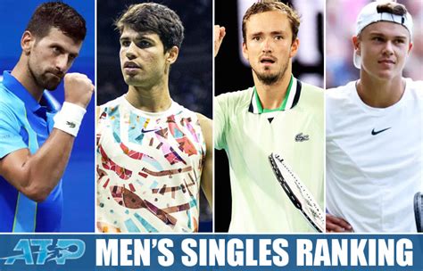 Men’s Singles Tennis Rankings | Latest ATP Rankings 2024