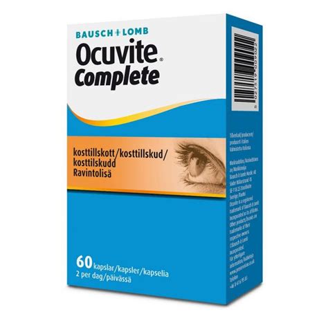 Boots Apotek Ocuvite Complete Kaps 60 Stk