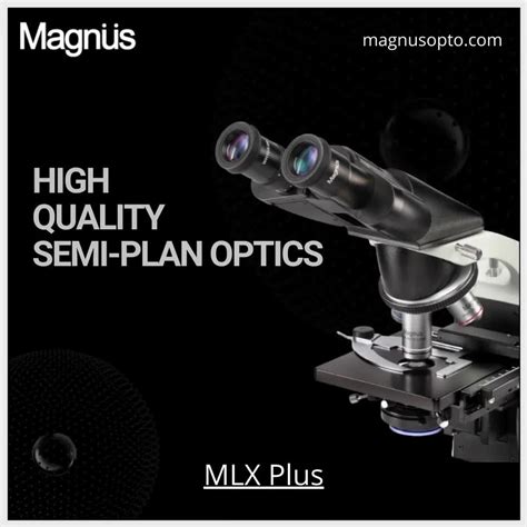 Aluminium Magnus Microscope MLX B Binocular Microscope 5 10 40 100 At