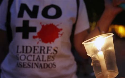 Defensor A Del Pueblo Reporta L Deres Sociales Asesinados En El