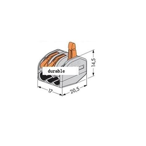 Pct Universal Compact Wire Wiring Connector Pin Terminal Block