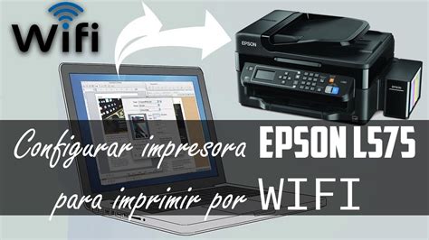 Como CONECTAR Mi IMPRESORA EPSON L575 A WIFI MUY FACIL PASO A