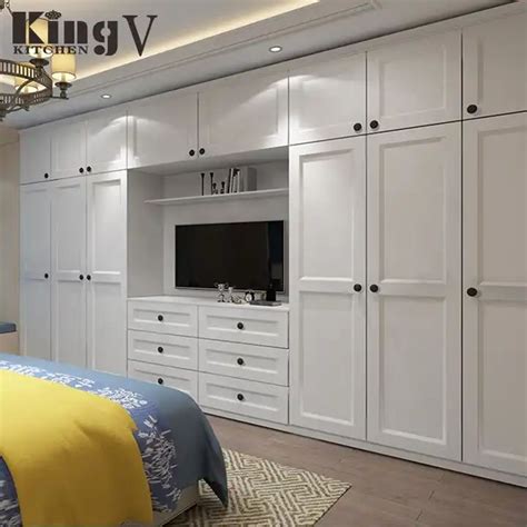 Kingv Factory Modern Wardrobe Storage Cabinet Individual Closet Bedroom