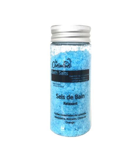 Sels De Bain Aux Huiles Essentielles Relaxantes G