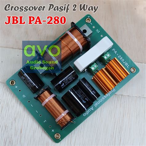 Jual Crossover Pasif Pa Jbl Crossover Way Woofer Tweeter Jbl Pa