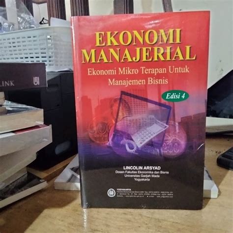 Jual Ekonomi Manajerial By Lincolin Arsyad Shopee Indonesia